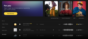 Artlistの曲数